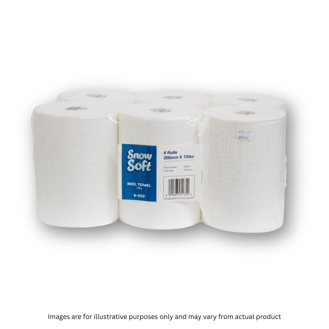 ECONO | 1 PLY REFLEX HAND TOWEL X 6 ROLLS (25A) | ITEM CODE: 391E-2025