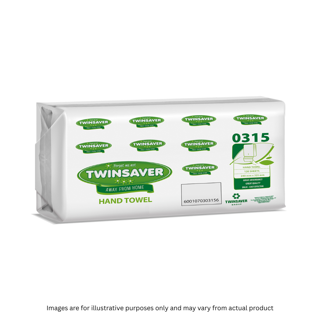TWINSAVER | 1 PLY INTERFOLD HAND TOWEL (25A) | ITEM CODE: 315-2025