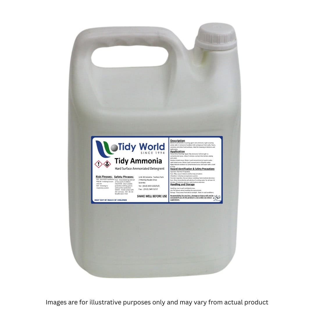 AMMONIA | HARD SURFACE AMMONIATED CLEANING DETERGENT-5L
