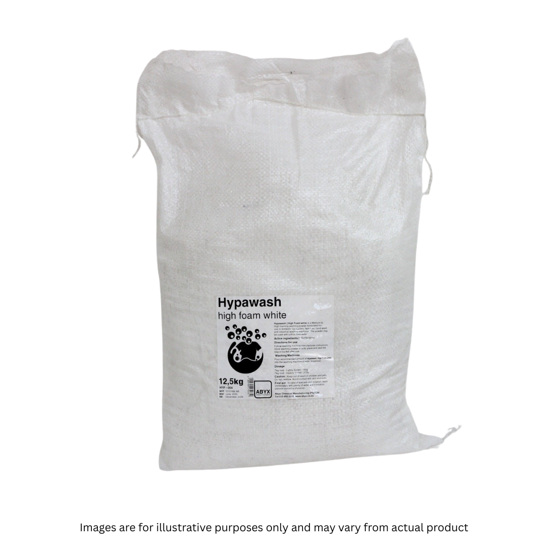 TIDY HYPAWASH | HIGH FOAM WASHING POWDER | HAND WASH | 12.5KG -2025