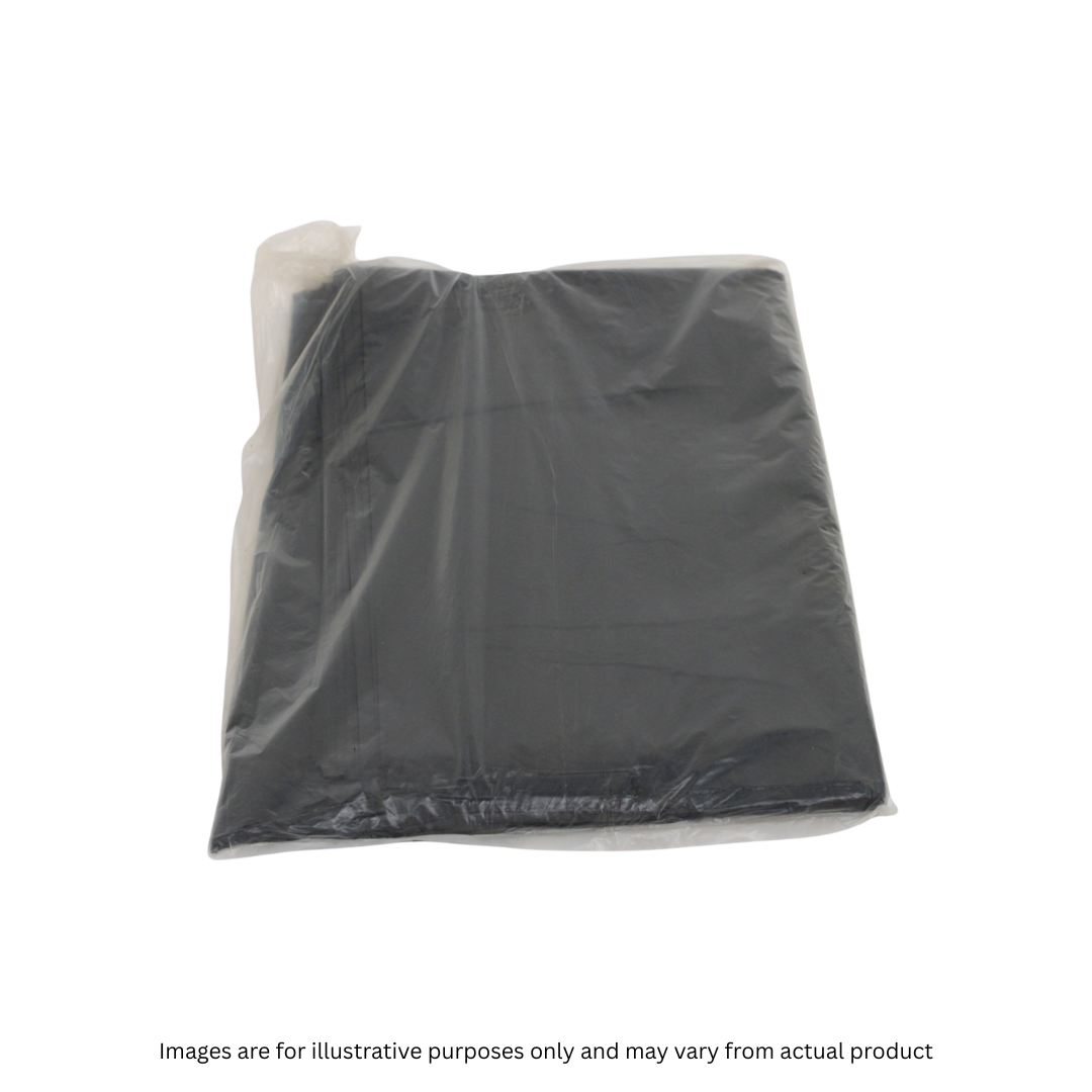 REFUSE BAG | LARGE | 40 MICRON | BLACK X 10 - (25E)