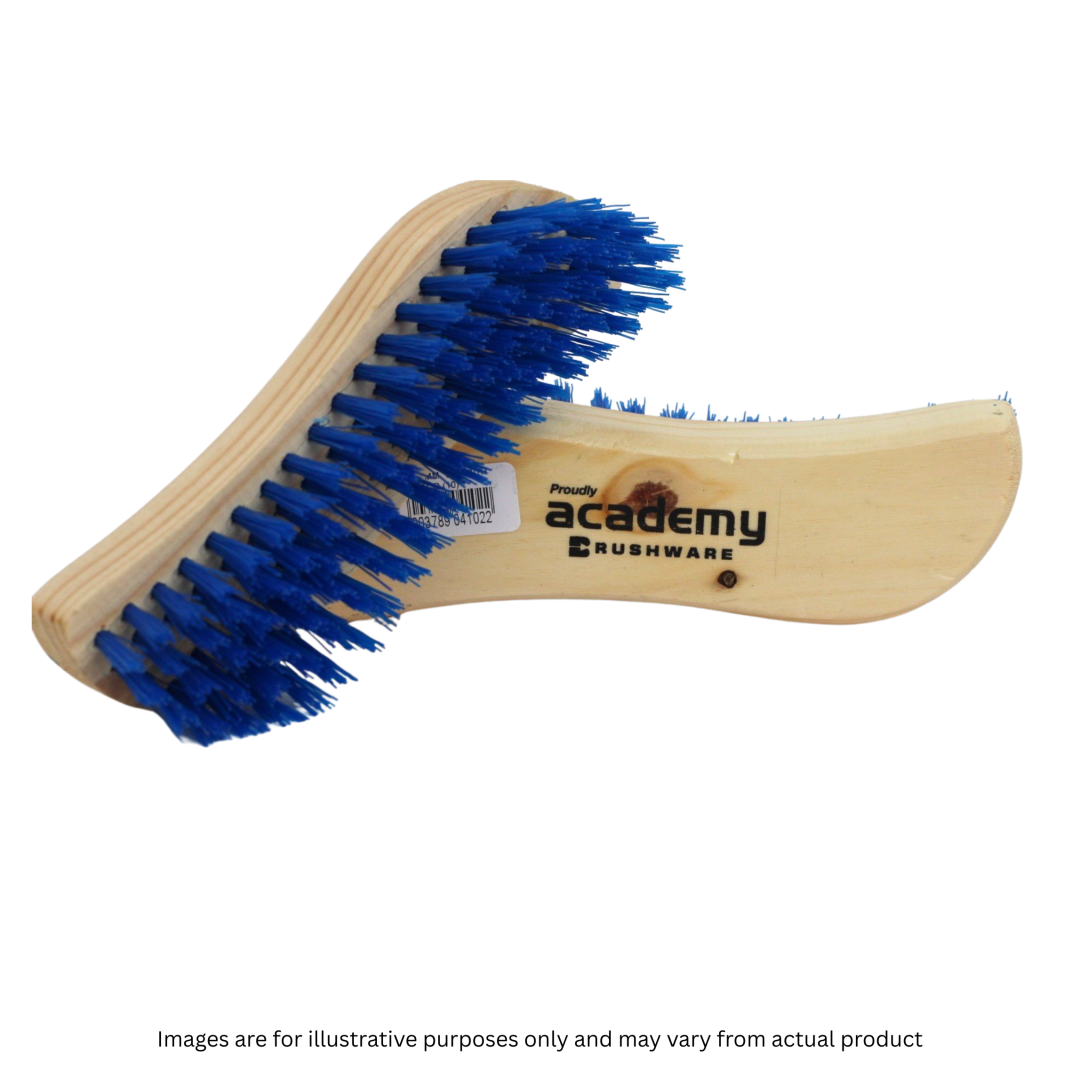 WOODEN S SHAPED BRUSH (25D)