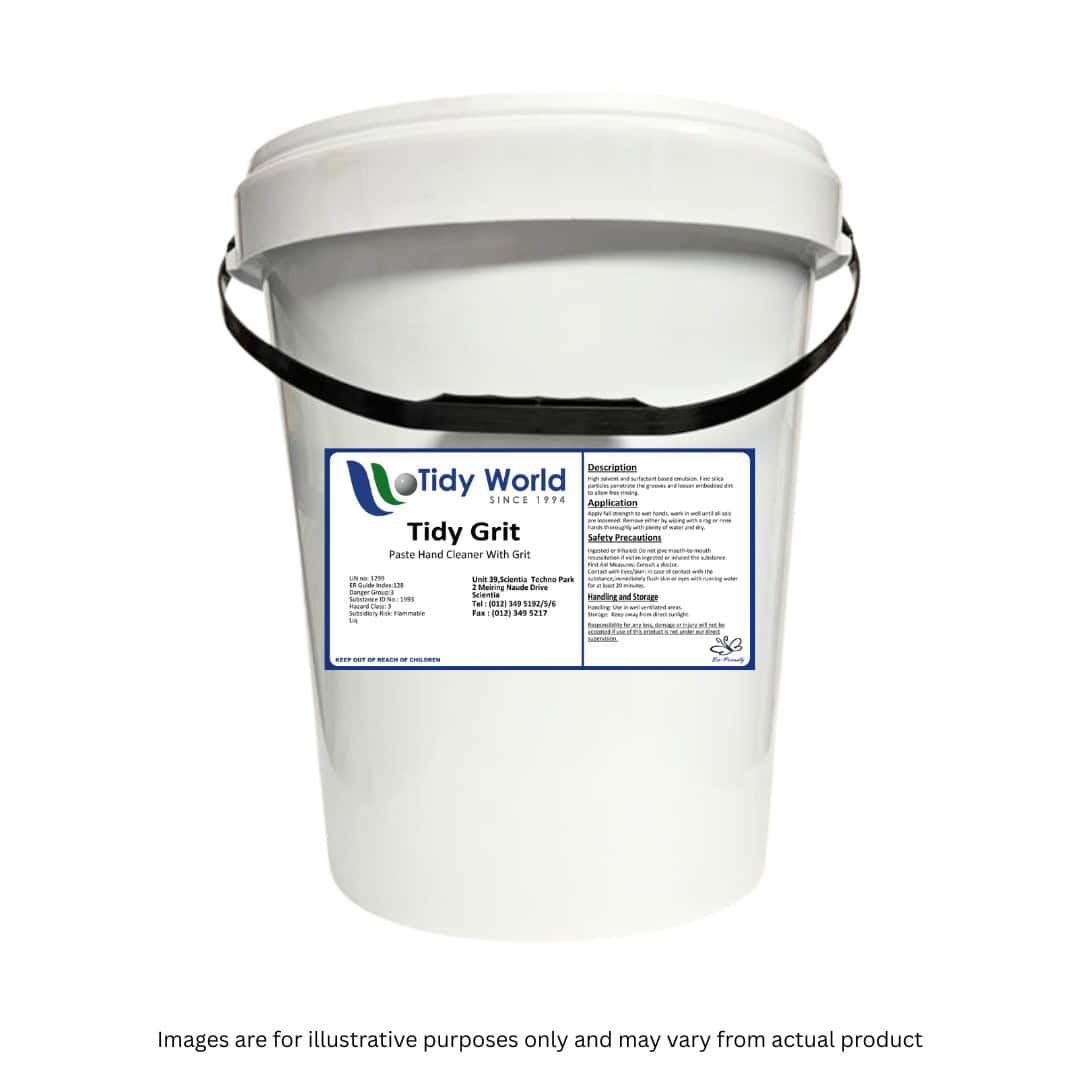 TIDY GRIT | CREAM TEXTURED HAND CLEANER WITH GRIT HIGH-25KG
