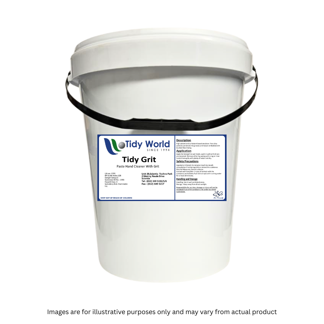 TIDY GRIT | CREAM TEXTURED HAND CLEANER WITH GRIT HIGH-25KG-2025