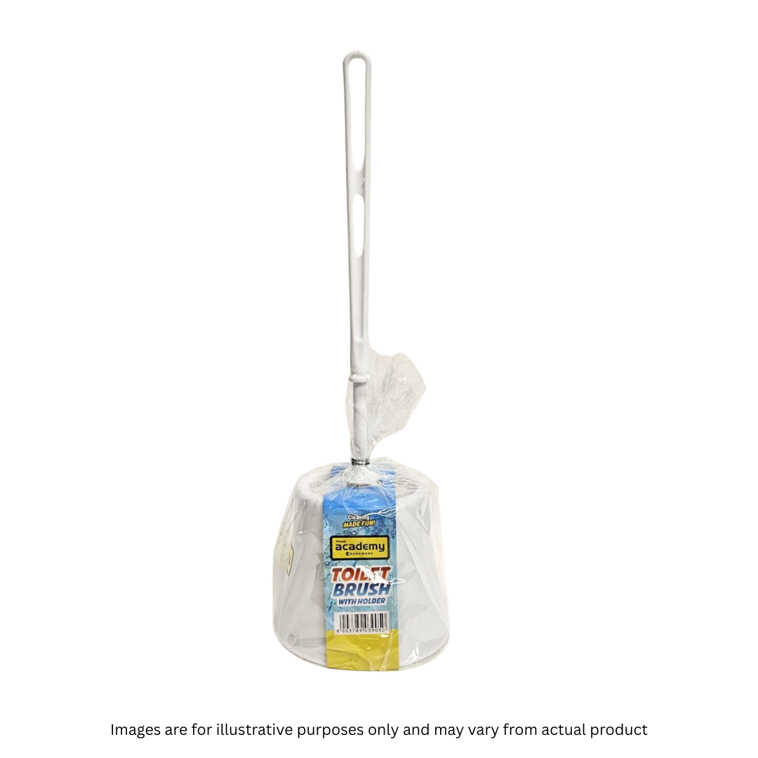 PLASTIC TOILET BRUSH & HOLDER (25D)