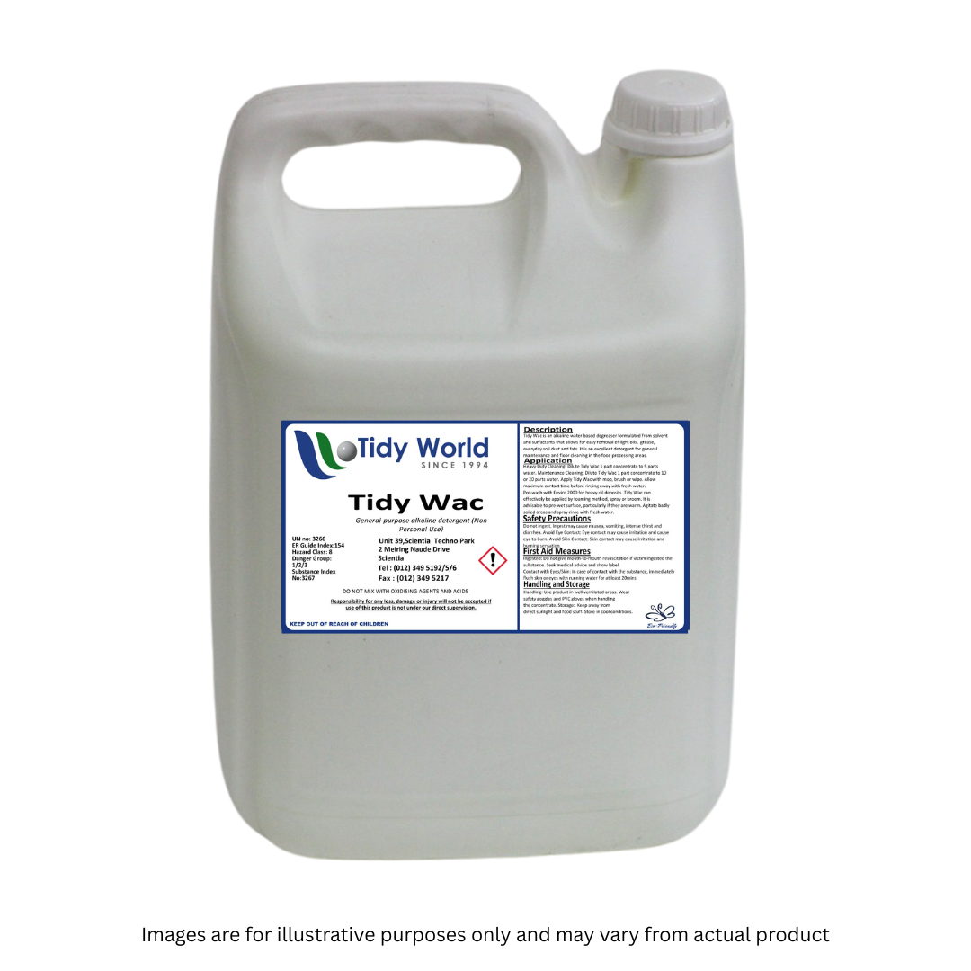 TIDY WAC | GENERAL PURPOSE CLEANER-5L-2025