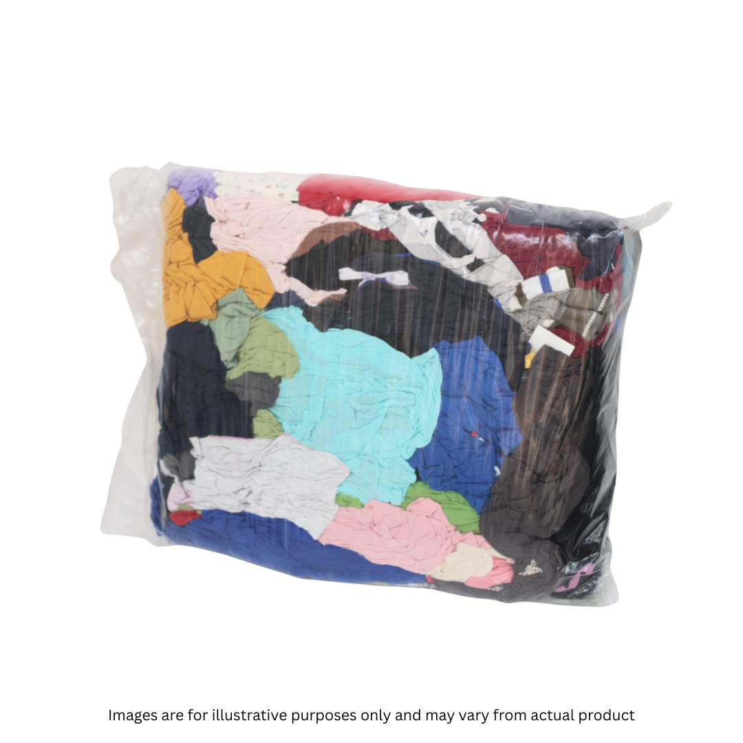 T-SHIRT WASTE CLOTH | 5KG BAGS (25E)