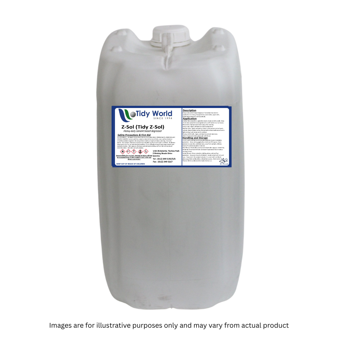 TIDY Z-SOL | SOLVENT BASED DEGREASER-25L-2025